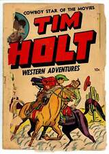 Tim Holt 1 [A-1 #14] Back Cover Missing Magazine Enterprises (1948) Can picture