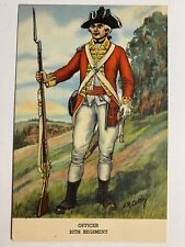 Postcard Fort Ticonderoga - British Officer 20th Regiment - Revolutionary War picture