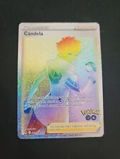 Pokemon Card Candela 083/078 Secret Rainbow Rare Pokemon Go Near Mint picture