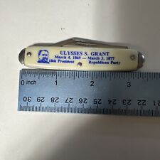 Vintage Novelty Knife Co. ULYSSES S. GRANT 18th President, Presidents Knife picture