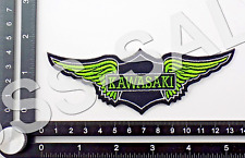 KAWASAKI WINGS EMBROIDERED PATCH IRON/SEW ON ~5