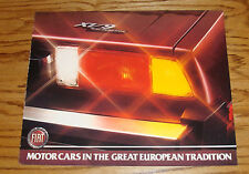 Original 1981 Fiat X 1/9 Foldout Sales Brochure 81 picture