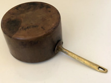 Vintage 1801 Paul Revere Copper 2Qt Saucepan Brass Handle - w/o Lid picture