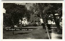 1920s RPPC CATALINA ISLAND SAINT CATHERINE HOTEL (1918-1966) REAL PHOTO POSTCARD picture
