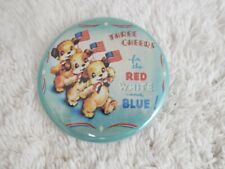 Patriotic Bears ~Cheers for the Red White Blue ~ 2-1/4