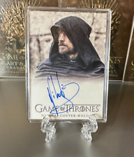Game of Thrones Autograph NIKOLAJ COSTER-WALDAU SCARCE Complete Series Auto picture