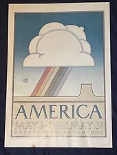 Vintage David Lance Goines America Poster Litho 1974 USA 1977 28