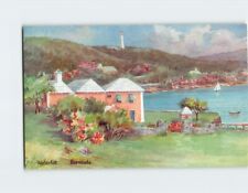 Postcard Picturesque Scene Waterlot Bermuda picture