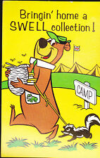 Yogi Bear Unused Camp Postcard Kelloggs 1960s Hanna Barbera picture