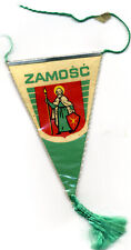 Unique mini banner flag pennant window mirror cars -- Zamosc Poland picture