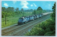 Postcard Conrail 3333 GP40 Milepost 264 at Oneida NY 1978 H163 picture
