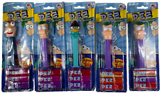 Disney Phineas and Ferb PEZ Dispenser Lot of 6 Collectible Candy Dispensers 9359 picture