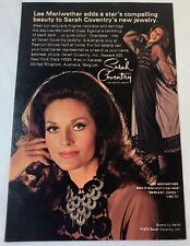 1973 Sarah Coventry ad ~ LEE MERIWETHER picture