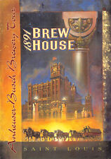 1996 MO St Louis Anheuser Busch Budweiser Brew House Tour AD  4x6 postcard CT25 picture