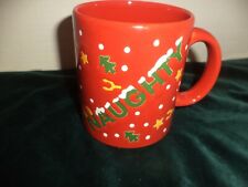 Waechtersbach German Red Christmas Mug Naughty Naughty   picture