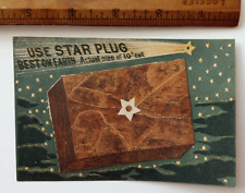 LIGGETT & MYERS TOBACCO TRADE CARD SHOOTING STAR 10c PLUG NIGHT SKY STARS c1890 picture