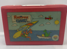 Vintage 1988 Clif Galbraith The Saurus Gang TROPICAL SWIM CLUB Red Carrying Case picture