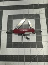 Victorinox Spartan Swiss Army Pocket Knife 91MM - Red HAPPY Birthday 🎂  🎈 6685 picture