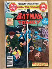 DETECTIVE COMICS #483 NM 1979 Batman Family Robin 1st Appearance Maxie Zeus picture