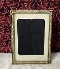 VTG Art Deco Era 5x7 Picture Frame With Faux Mother Of Pearl Border-VGC picture
