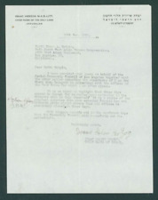 Letter of the Chief Rabbi of Isreal Reb Yitzhak Issac Hertzog picture