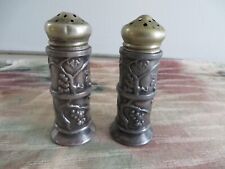 Vintage H-S Co Silver Plate Salt & Pepper Shakers HS Company picture