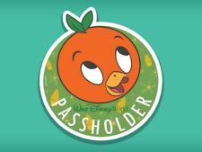 Authentic Disney World Annual Passholder Magnet: Orange Bird picture