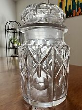 Vintage Lidded Crystal Jar picture