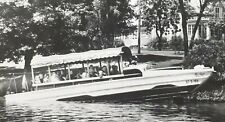 c.1950's Wisconsin Dells Dawn Manor Landing Duck Tours Tourist Boat Vtg RPPC picture