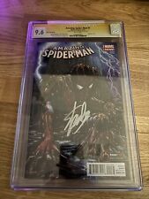 Amazing Spider-Man (2014) #1 Sign CGC 9.6 Greg Horn/Stan Lee Gamestop Cover picture