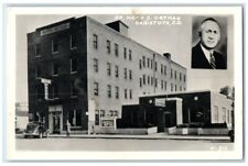 c1940's Dr. Noah Ortman Hotel Clinic View Canistota SD RPPC Photo Postcard picture