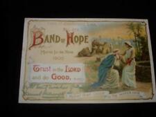 1905 Camberwell Band of Hope temperance movement motto card picture