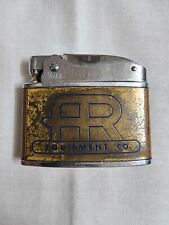 Vintage Noble Advertising Flat Lighter Reed's Truck Stop. RARE picture