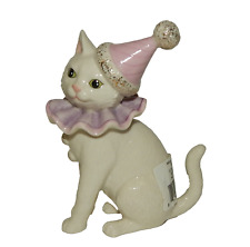 Lenox Wise Cracker Kitty Cat Clown Figurine picture