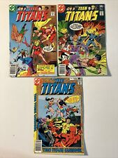 Lot Of 3 Teen Titans #51 FN- 5.5 #52 VG 4.0 #53 GD/VG 3.0 DC Comics 1977 1978 picture