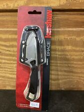 Kershaw Brace Open Box Condition Fixed Blade Knife Black Handle Full Tang picture