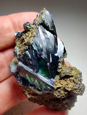 Vivianite crystals on Siderite, a beauty Amazonas, Brazil. 75 grams. Video. picture