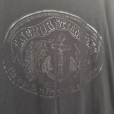 Anchor Brewing Steam Beer Shirt Black On Black Logo San Francisco Rare picture