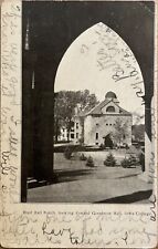Grinnell College Old Iowa College Goodnow Hall Antique Postcard c1910 picture