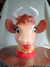 Vintage Elsie The Cow Bordens Dairy Light Table Lamp picture
