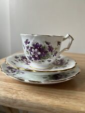 Antique Aynsley “Violette” Cup, Saucer, & Side Plate ~REDUCED picture