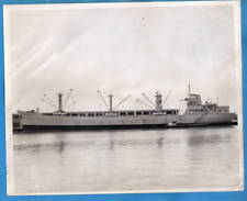 1940-50s Freighter SS Piran Starboard View 8x10 Original Photo #2 picture