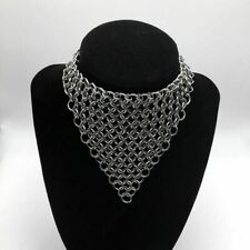 DGH® Chainmail Neck Lace Silver Perfect & Best Medieval Gift for Wife  ASA FS picture