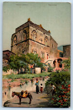 Taormina Sicily Italy Postcard Palace of S. Stefano c1910 Antique Unposted picture