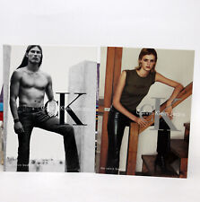 NEW 2 Different (color & b&w) Calvin Klein Jeans - Maxracks 4x6 Postcards picture