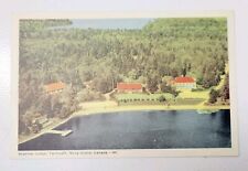 Canada Nova Scotia Yarmouth Lake Ellenwood Braemar Lodge Postcard Old Vintage    picture