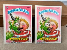 1987 Topps Garbage Pail Kids 9th Series 9 Card 355a & 355b Semi Colin Mint  (2) picture