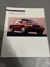 1993 Ford Escort Brochure picture