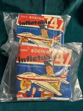 Unpacked Lot Of 2 Large Inflatable Boeing 747 United Airlines With Authentic Mar picture
