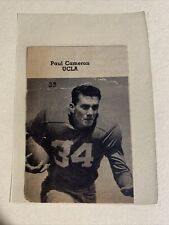 Paul Cameron UCLA Bruins 1952 College Football Panel picture